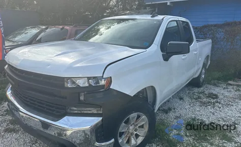 2020 Chevrolet Silverado K1500 Lt из США, поврежденный, VIN 1GCRYDED6LZ166042